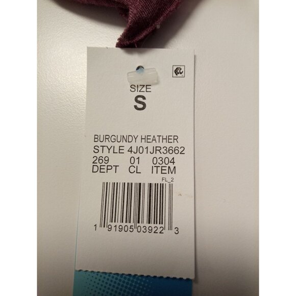 2 PC Set- Women's Tank Tops New Activewear &  Not New SO Brand Burgundy … - Picture 14 of 16